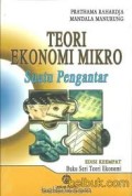 Teori ekonomi mikro: suatu  pengantar  edisi 4