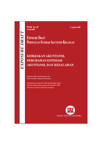 Image of PSAK No. 25 (revisi 2009) : Kebijakan Akuntansi, Perubahan Estimasi Akuntansi dan Kesalahan