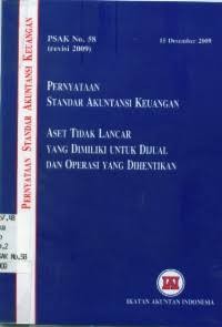 Image of PSAK No. 58 (revisi 2009): Aset Tidak Lancar yang dimiliki untuk dijual dan Operasi Yang Dihentikan