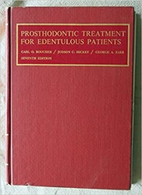 Prosthodontic Treatment For Edentulous Patients