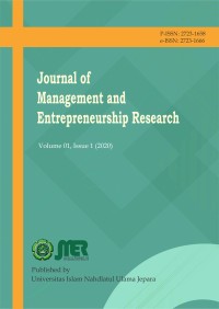 online :JMER: Journal of Management and Entrepreneurship Research (Online Jurnal Magister Manajemen)