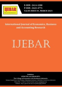 Online : International Journal of Economics, Business and Accounting Research (IJEBAR) (Online Jurnal Magister Manajemen)