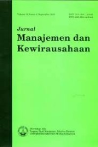 Online :Jurnal Manajemen Kewirausahaan (Online Jurnal Magister Manajemen)