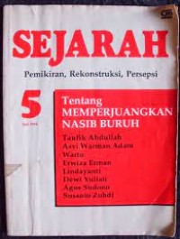 Sejarah Pemikiran, Rekontruksi, Persepsi Tentang Taufik Abdullah, Suwirta, Ignatius Haryanto, Umar Yunus dll ( fisip)